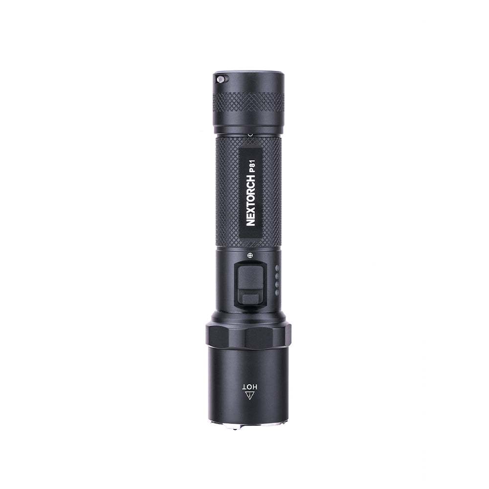Lampe torche Nextorch P81B 3 700 lumens portée 370 m IPX7 en alliage d'aluminium de qualité