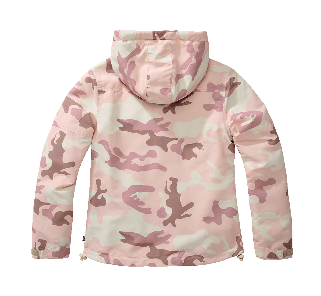 Veste coupe-vent Brandit coupe femme doublée polaire capuche et poches à glissière