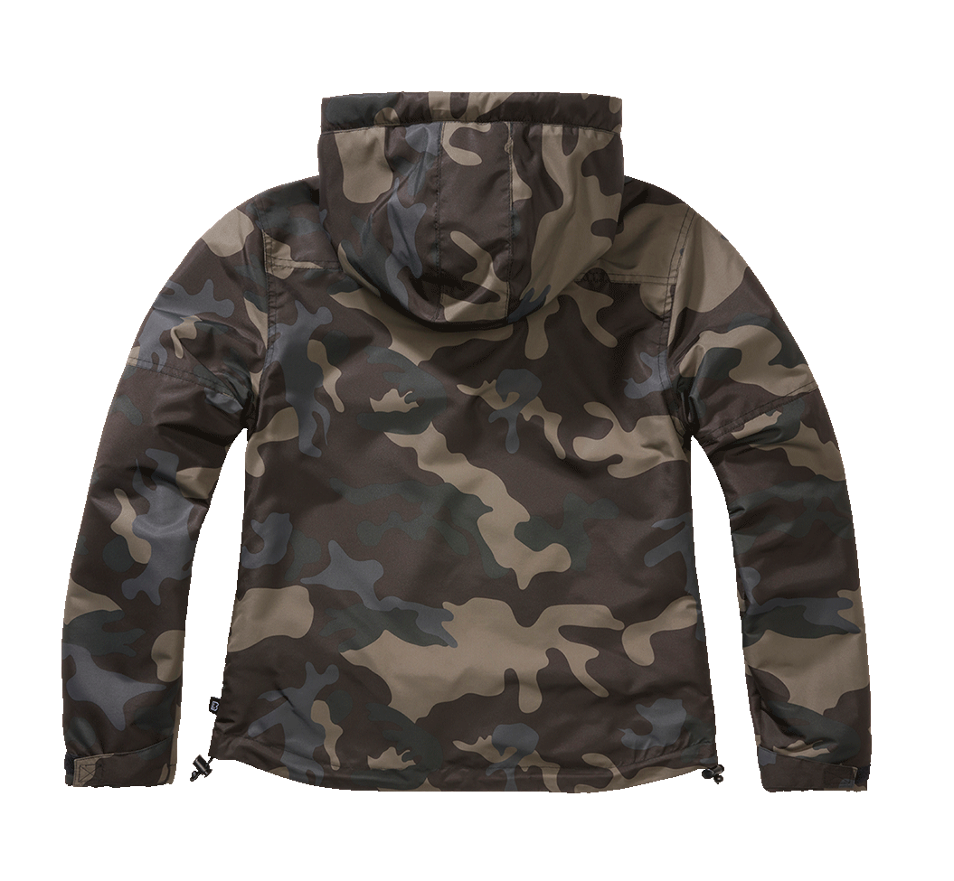 Veste coupe-vent Brandit coupe femme doublée polaire capuche et poches à glissière