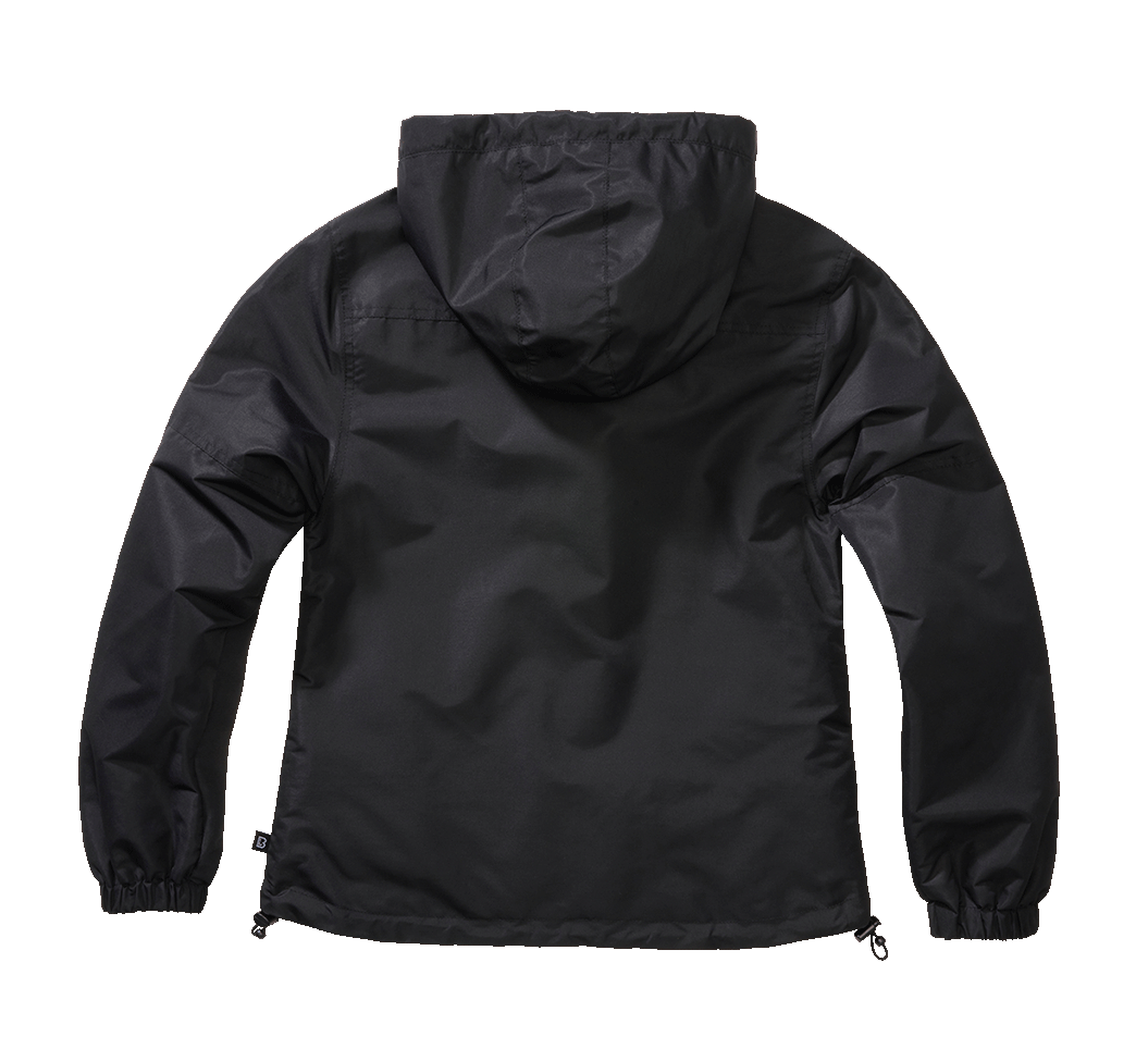 Veste coupe-vent Brandit coupe femme doublure filet respirante capuche à cordon