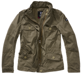 Veste Brandit Britannia coupe femme en coton capuche dans le col et quatre poches