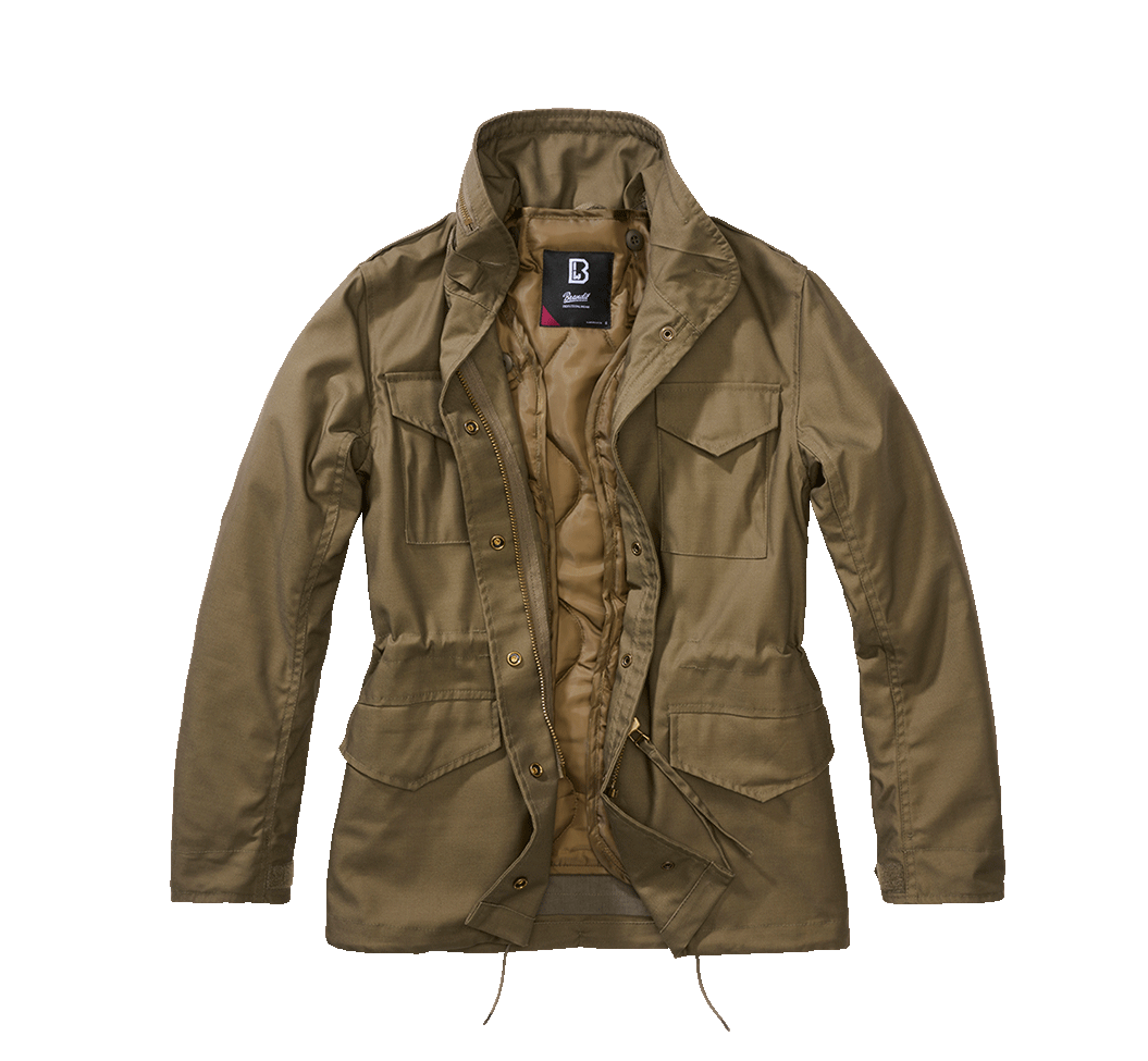 Veste Brandit M65 Classic coupe femme doublure amovible et quatre poches frontales