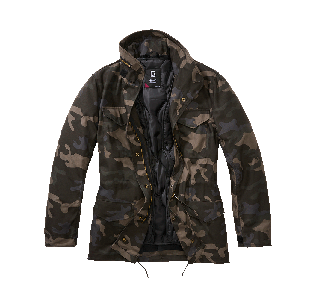 Veste Brandit M65 Classic coupe femme doublure amovible et quatre poches frontales