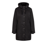 Parka Brandit Savannah coupe femme longue doublée capuche et fente de marche
