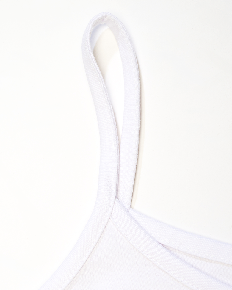 Débardeur Brandit Lilly coupe femme en coton élasthanne bretelles fines et cordon de bas