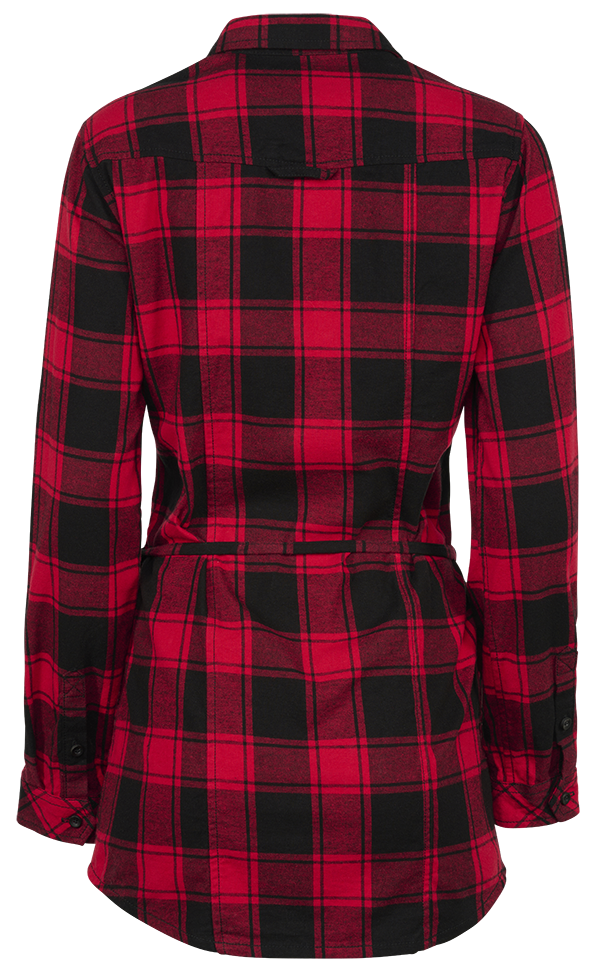 Chemise Brandit Lucy coupe femme à carreaux manches longues deux poches poitrine