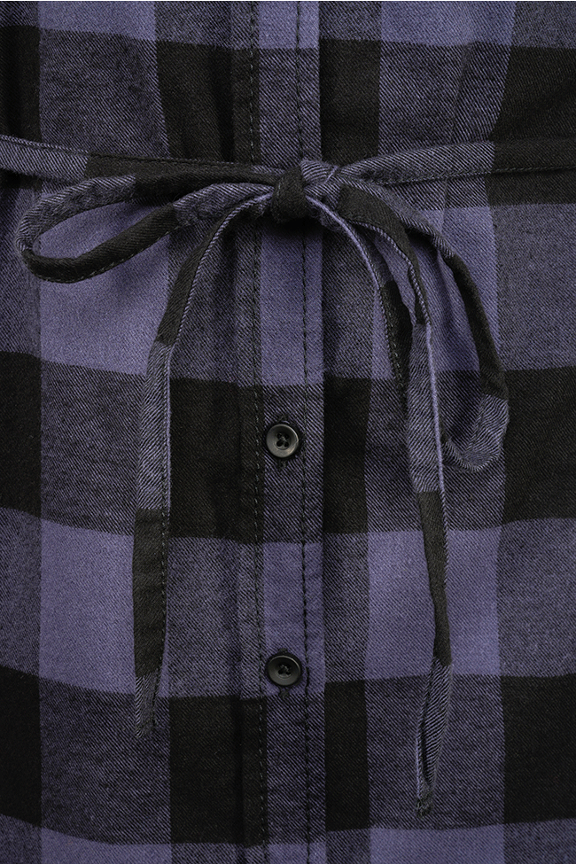Chemise Brandit Gracey coupe femme à carreaux sans manches deux poches poitrine