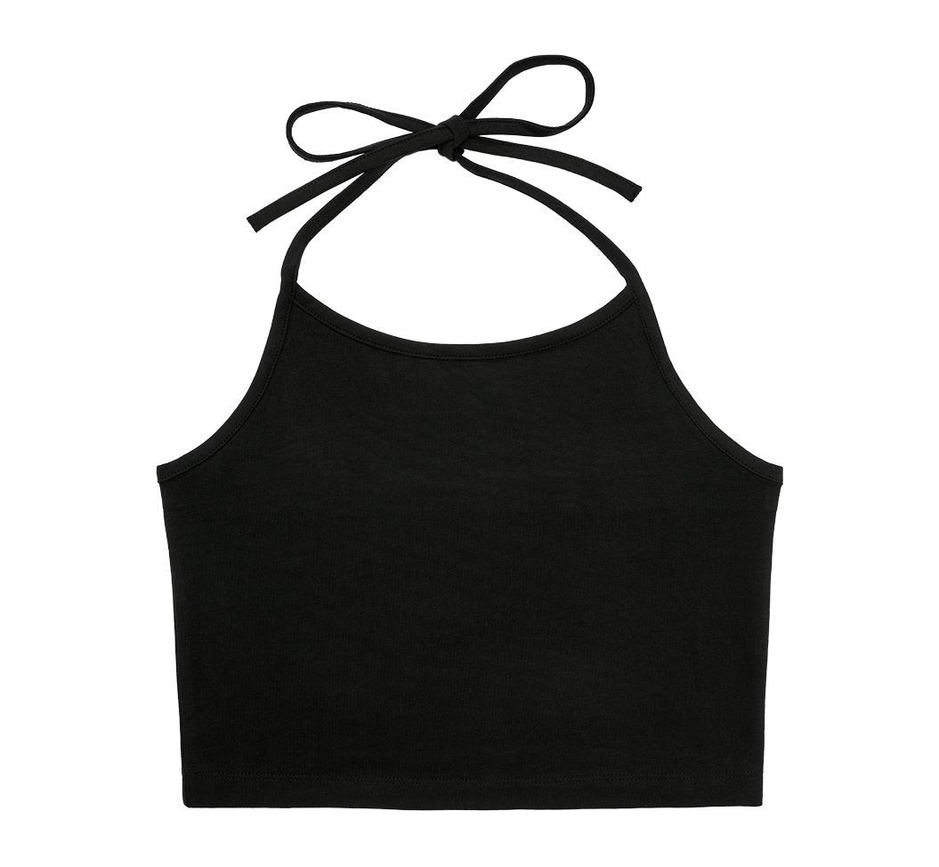 Débardeur Brandit coupe femme en jersey simple bretelles à nouer et dos élastiqué