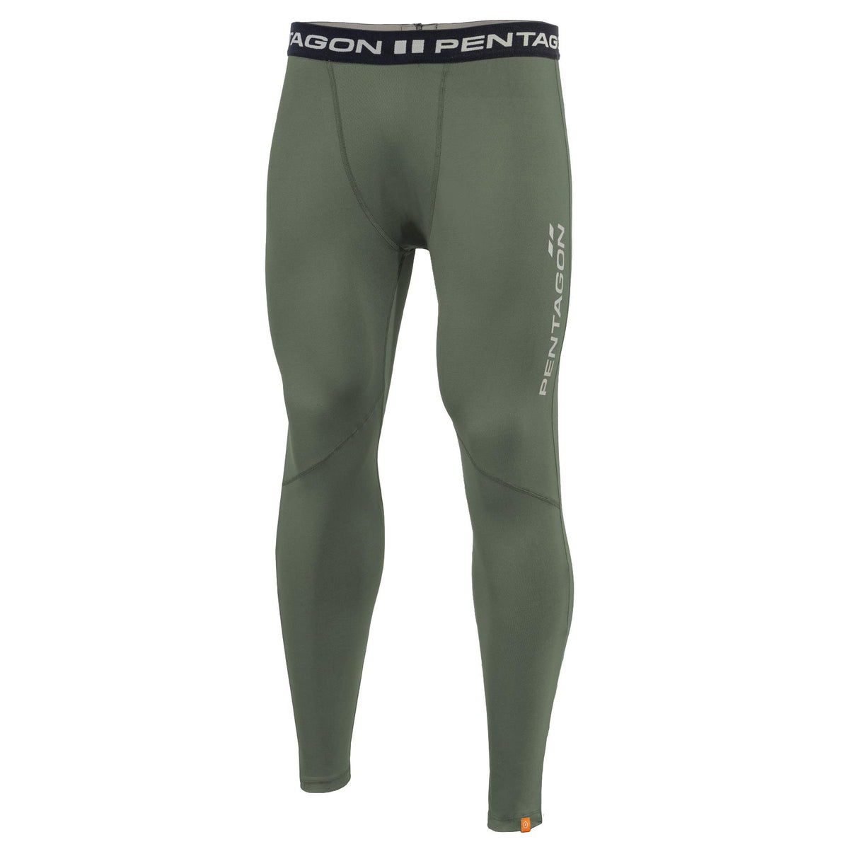 Pantalon de compression Pentagon Apollo en polyester élasthanne à coutures plates