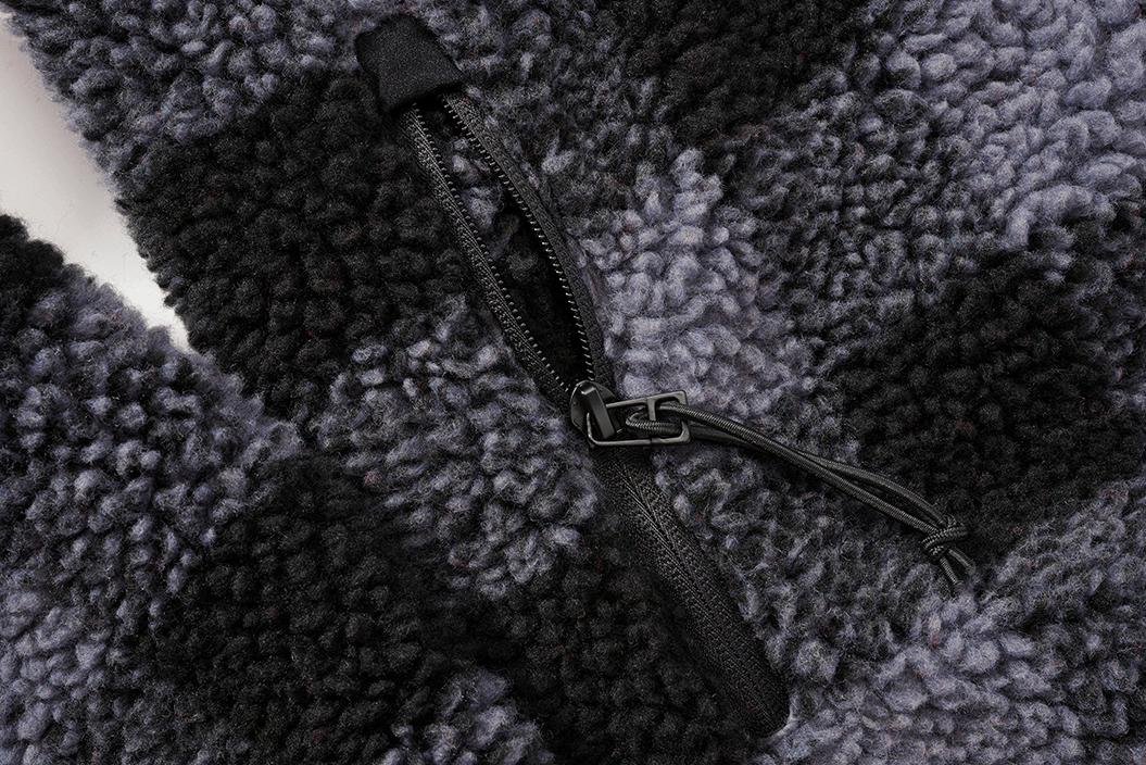 Polaire Brandit Teddyfleece Troyer doublée col montant quatre poches et bas élastiqué