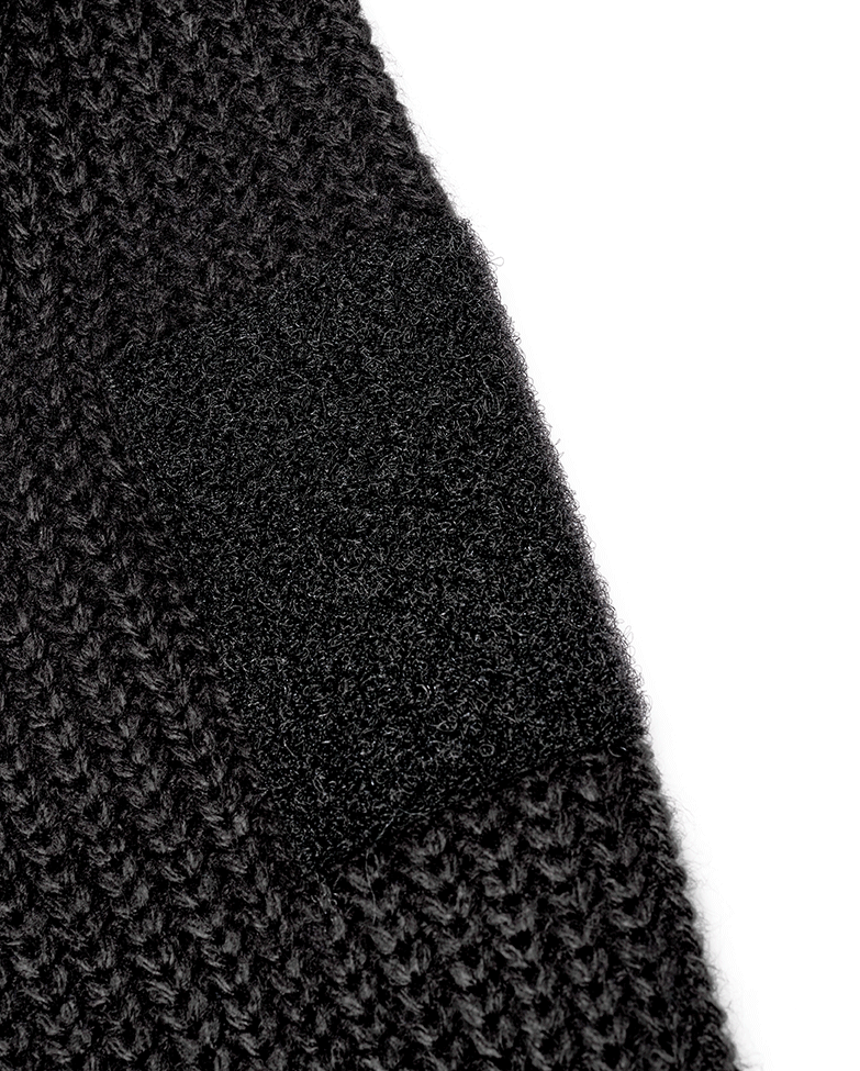Gilet Brandit BW Cardigan maille polyacrylique col épais épaulettes et poche poitrine