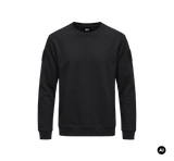 Sweat Brandit Plüsch col rond en coton surfaces auto-agrippantes et larges bords côtes