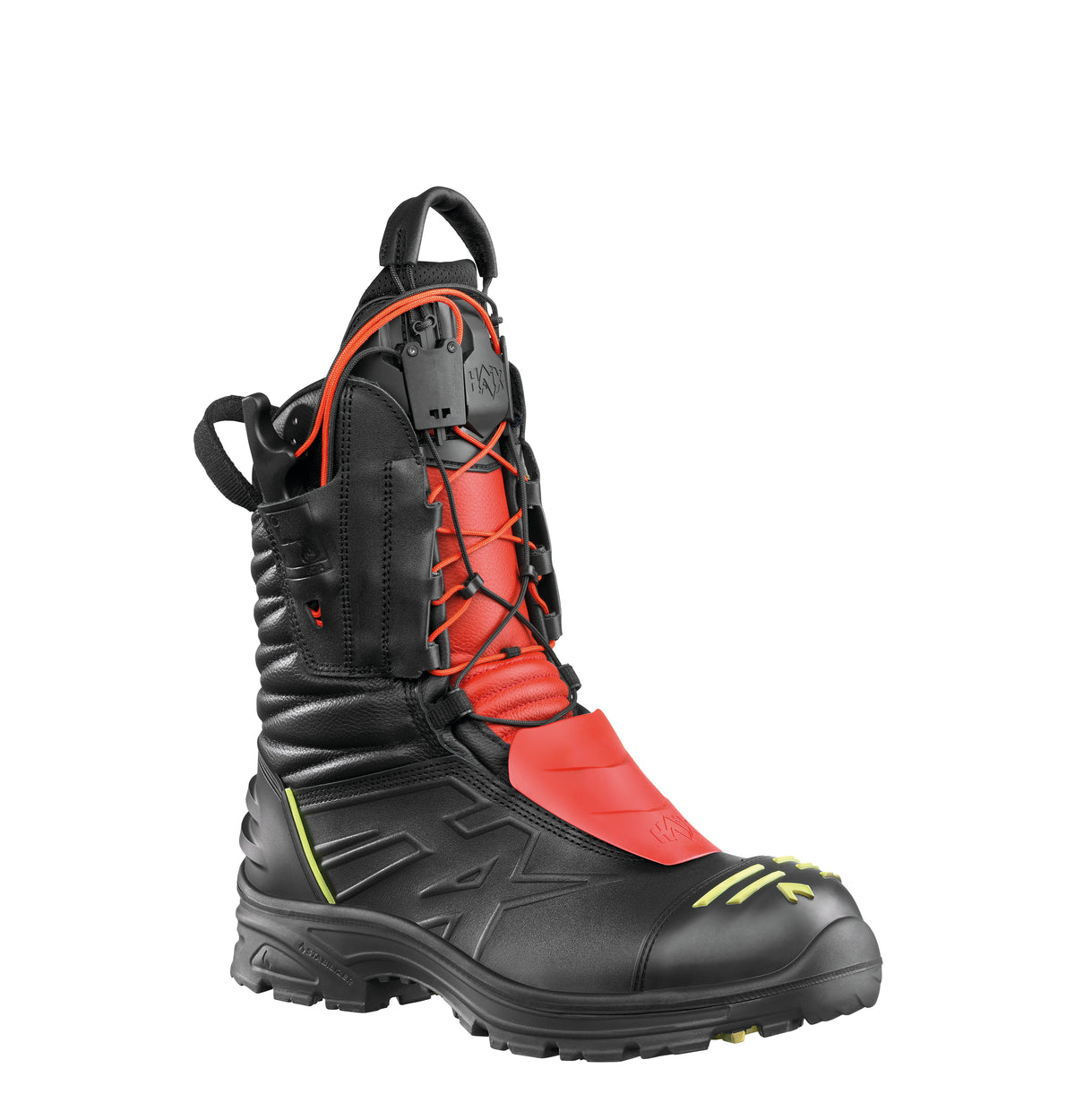 Rangers pompiers Haix FIRE EAGLE 2.0 Pro anti-coupure classe 2 cuir 2,2 mm F2A