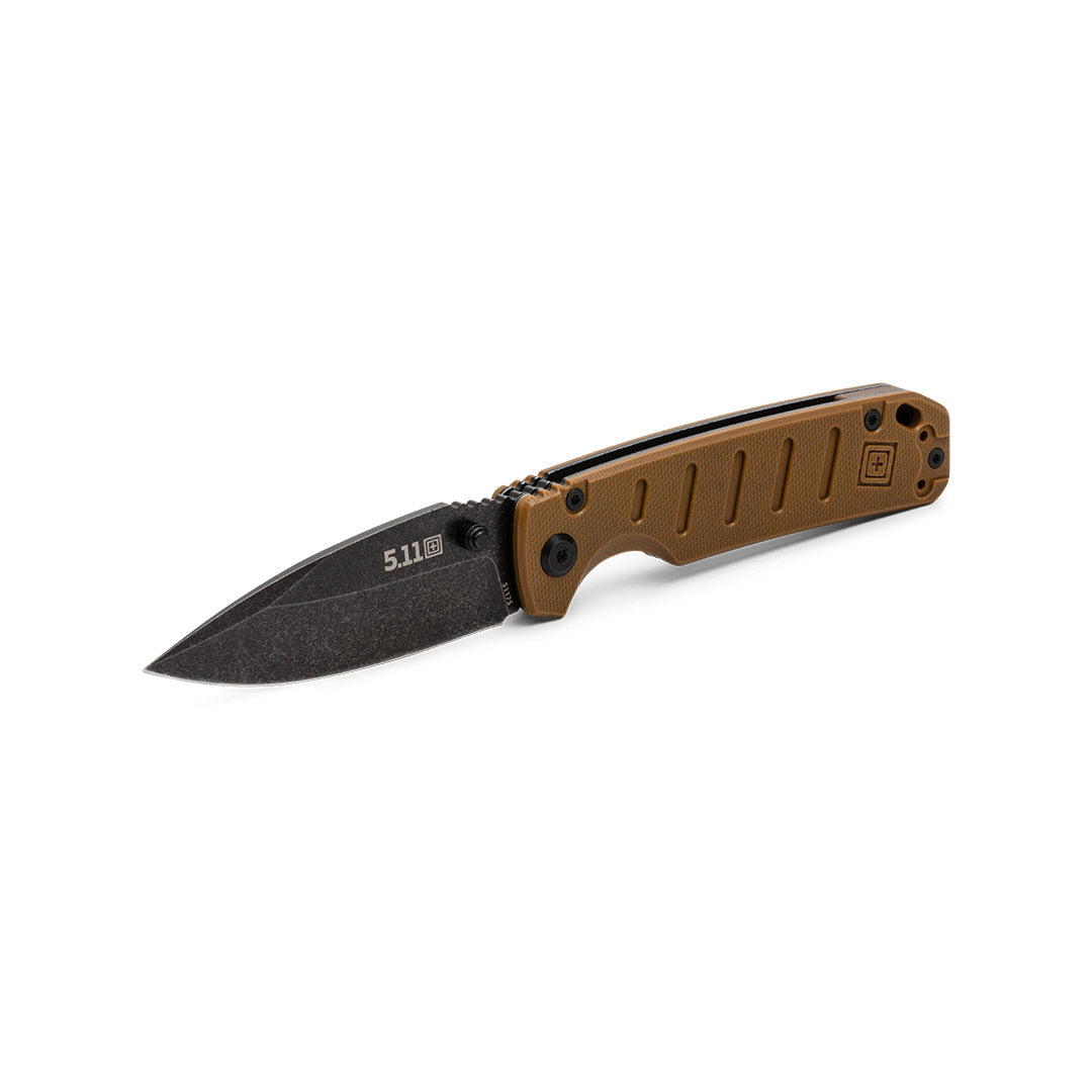 Couteau pliant 5.11 Tactical Braddock DP Mini lame 7,6 cm en acier D2 manche G10