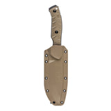 Couteau à lame fixe 5.11 Tactical CFK 4 pleine soie 10,16 cm plaquettes FRN démontables