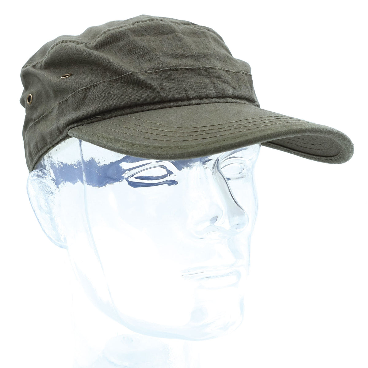 Casquette militaire OPEX type US rip-stop coton 215 g/m2 réglage auto-agrippant