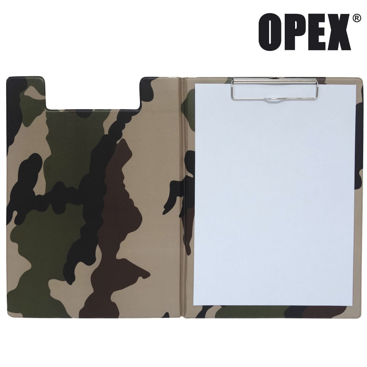 Porte-carte topographique OPEX porte-document A4 à clip métal 32 x 24 cm PVC
