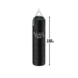 Sac de frappe OPEX cuir 150 x 40 cm anneau de stabilisation et mousqueton pivotant