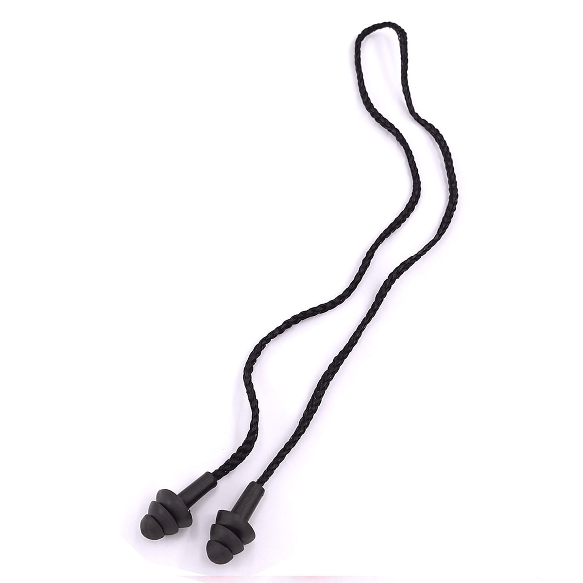 Bouchons d'oreilles réutilisables OPEX avec cordon de 60 cm pour tir et bivouac