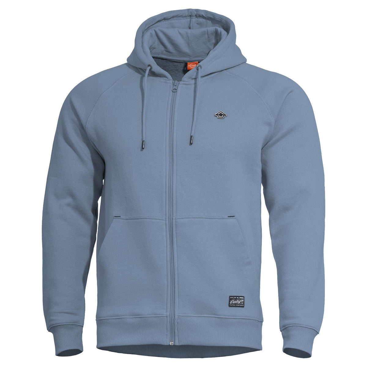 Sweat à capuche Pentagon Phaeton à fermeture éclair intégrale coton-polyester
