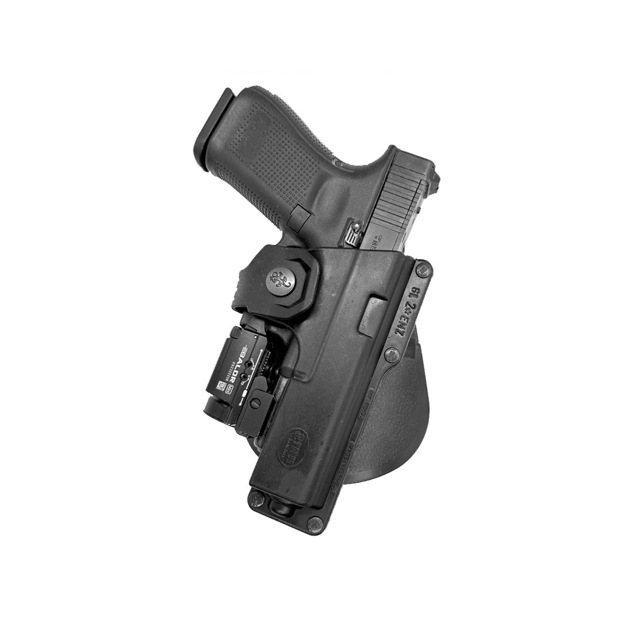 Holster à port apparent Fobus EM17 en nylon injecté pour Glock 17, 22 et 31