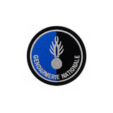 Écusson Patrol Equipement Gendarmerie Nationale rond 8 cm brodé ou élastomère