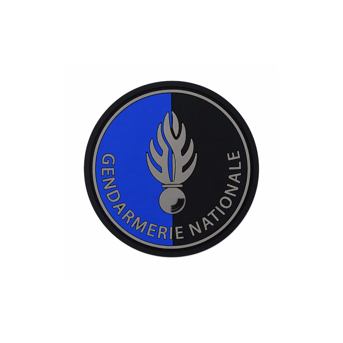 Écusson Patrol Equipement Gendarmerie Nationale rond 8 cm brodé ou élastomère