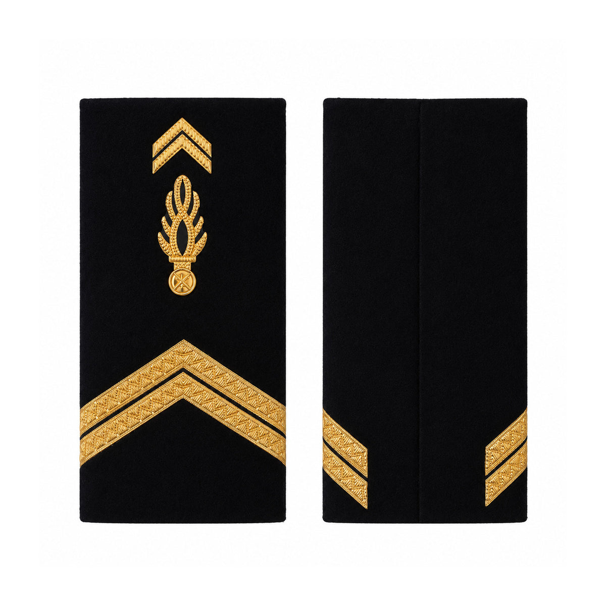 Fourreaux de grade Patrol Equipement gendarmerie mobile plastifiés 11 x 5 cm