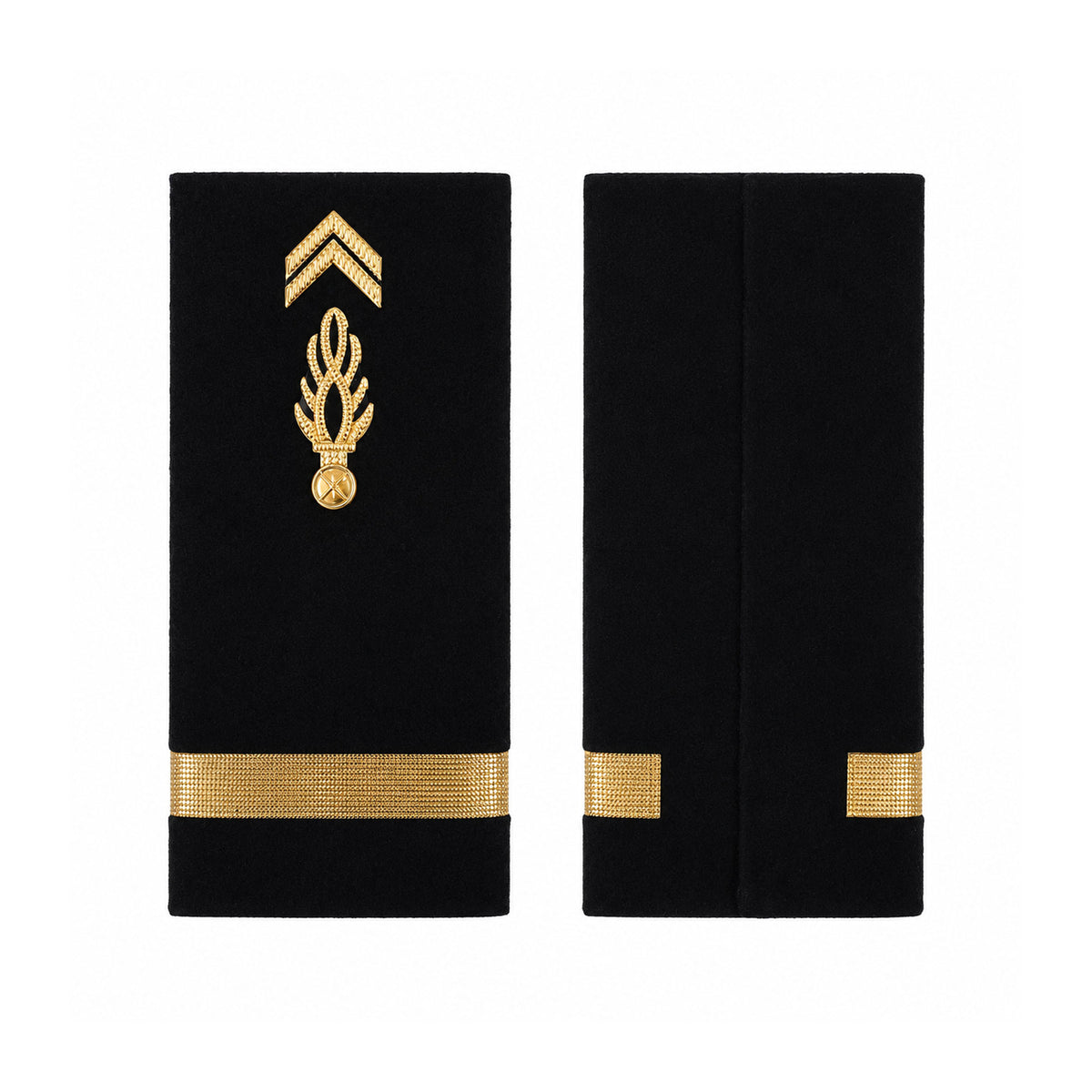 Fourreaux de grade Patrol Equipement gendarmerie mobile plastifiés 11 x 5 cm