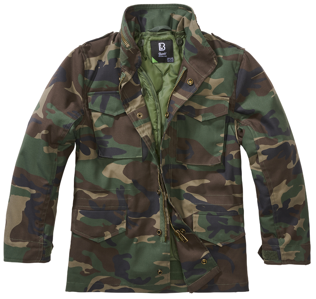 Veste enfant Brandit M65 Classic polycoton déperlant doublure amovible quatre poches