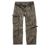 Pantalon enfant Brandit Pure Vintage coton huit poches et taille réglable par élastique