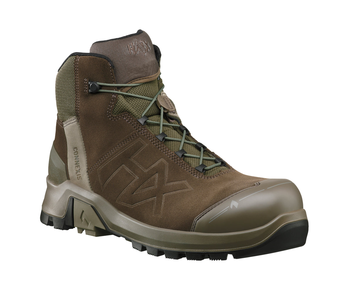 Chaussures de sécurité montantes femme Haix CONNEXIS Safety+ GTX LTR cuir velours S7