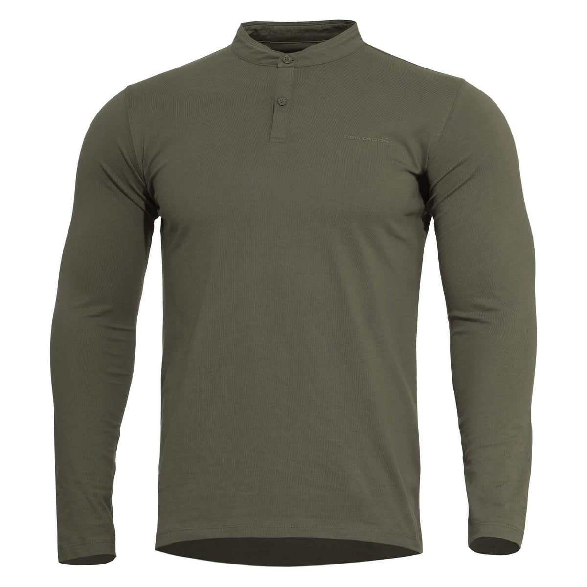 Haut à col mandarin Pentagon Romeo 2.0 coton 190 g/m² certifié OEKO-TEX 100