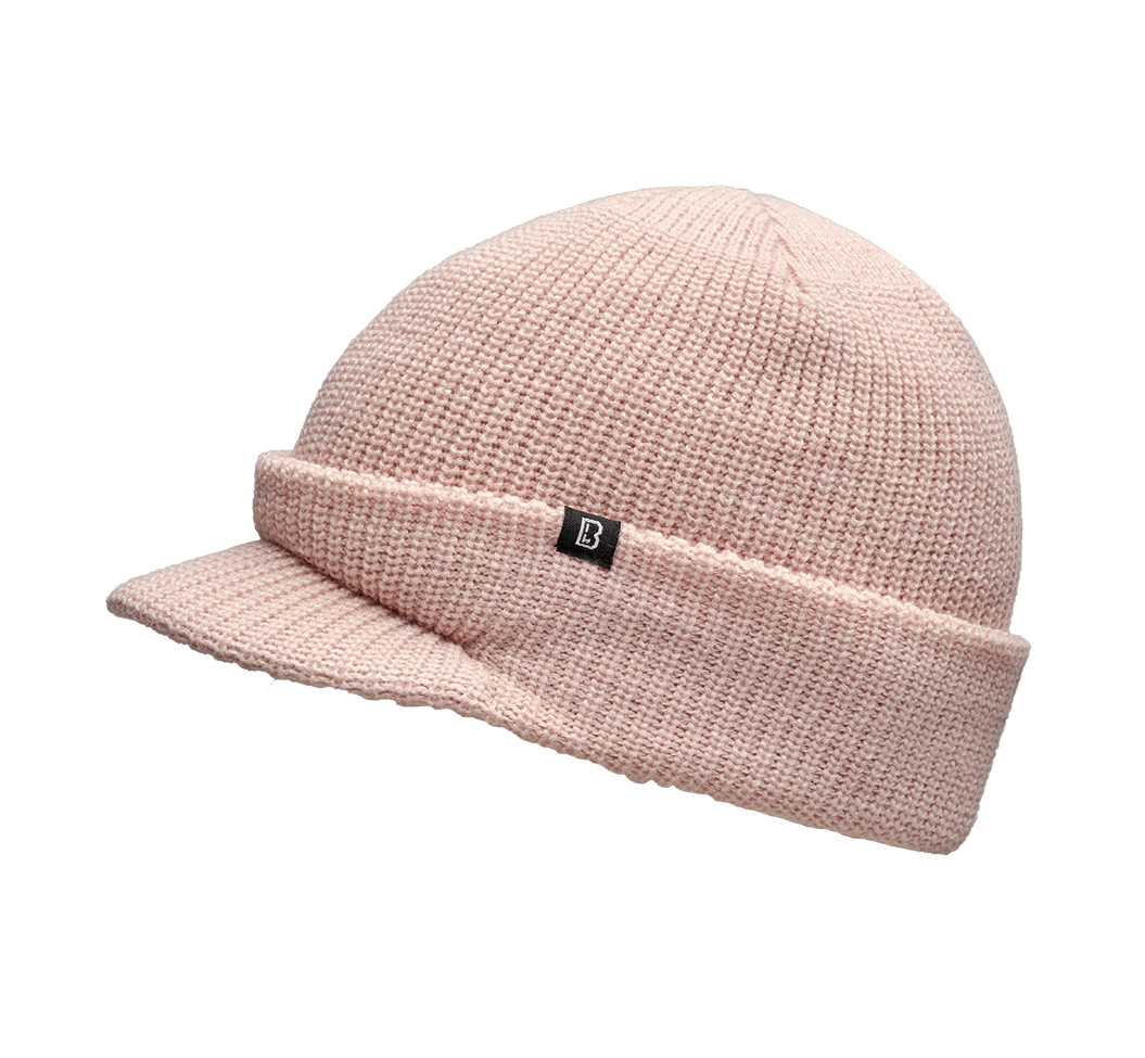 Bonnet à visière Brandit Shield en maille épaisse double épaisseur visière 5,5 cm