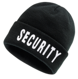 Bonnet Brandit Security maille fine à revers repliable broderie Security sur le bord
