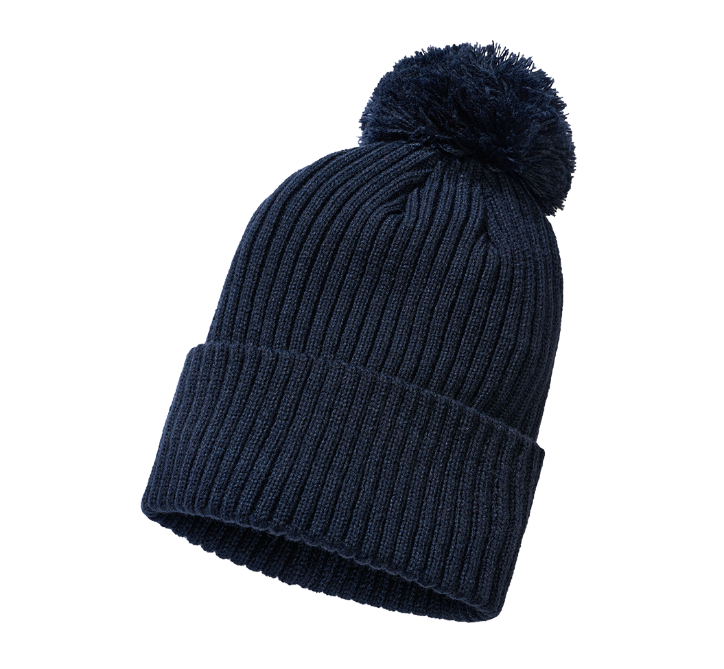 Bonnet à pompon Brandit Bobble Hat en maille polyacrylique avec doublure polaire