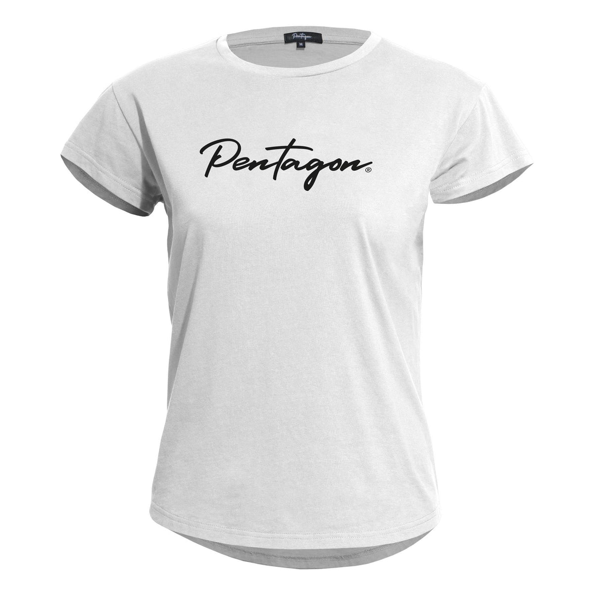 T-shirt femme Pentagon Whisper Calligraphy coton biologique 185 g/m²