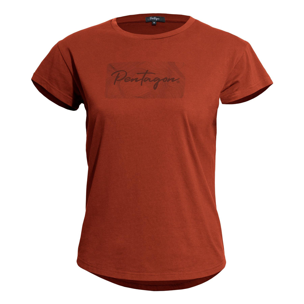 T-shirt femme Pentagon Whisper Contour en coton biologique fin 185 g/m²
