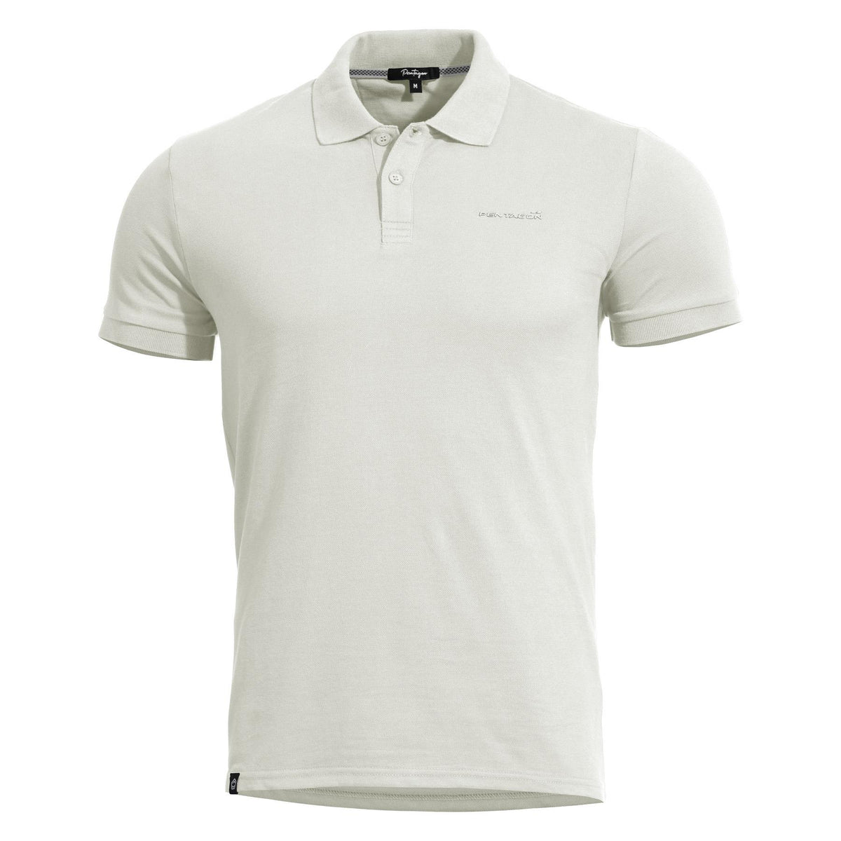 Polo Pentagon Moth en piqué de coton 180 g/m² col côtelé et patte à deux boutons