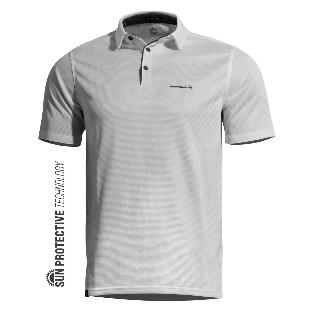 Polo Pentagon Vanquish en polyester 180 g/m² perforé laser certifié Oeko-Tex 100