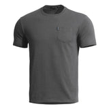 T-shirt Pentagon Ageron à poche poitrine en coton ring-spun 190 g/m²