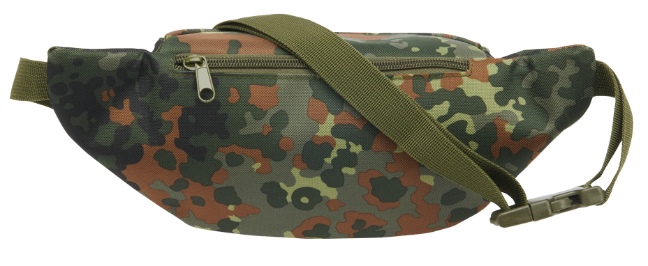 Banane Brandit ceinture réglable cinq poches à glissière polyester 30 x 14 x 10 cm