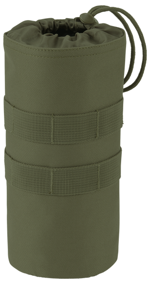 Porte-gourde Brandit MOLLE polyester 600D collerette élastique bouteilles 0,5 à 1 L