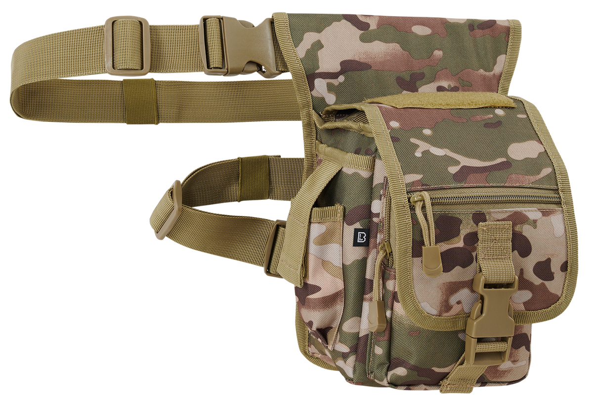 Pochette de cuisse Brandit Side Kick 3 L sangles hanche 135 cm et cuisse 80 cm