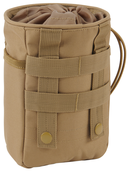 Pochette Brandit MOLLE Tactical 2,5 L collerette à cordon et deux poches latérales