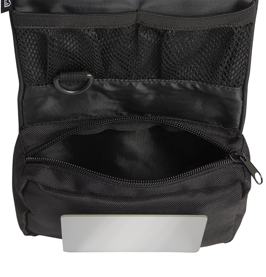 Trousse de toilette Brandit Medium dépliante miroir amovible 13 x 16 x 5 cm 134 g
