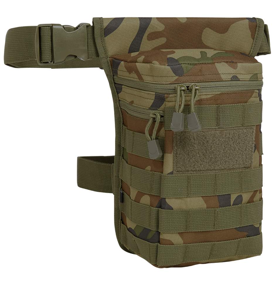 Pochette de cuisse Brandit Side Kick MOLLE 3,5 L compartiment principal à glissière