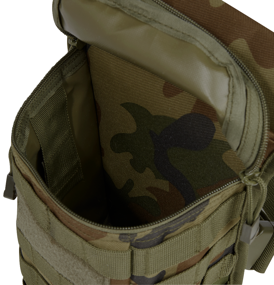 Pochette de cuisse Brandit Side Kick MOLLE 3,5 L compartiment principal à glissière