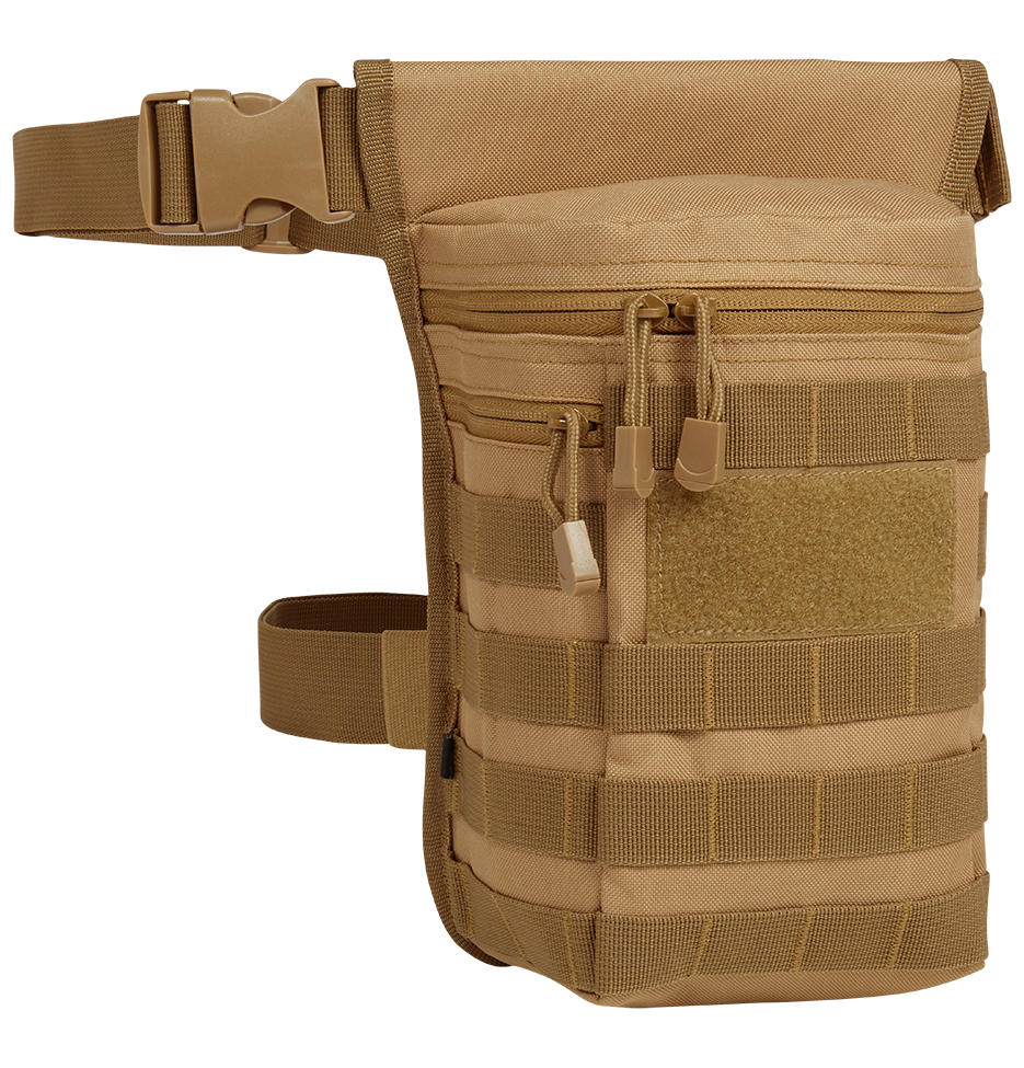 Pochette de cuisse Brandit Side Kick MOLLE 3,5 L compartiment principal à glissière