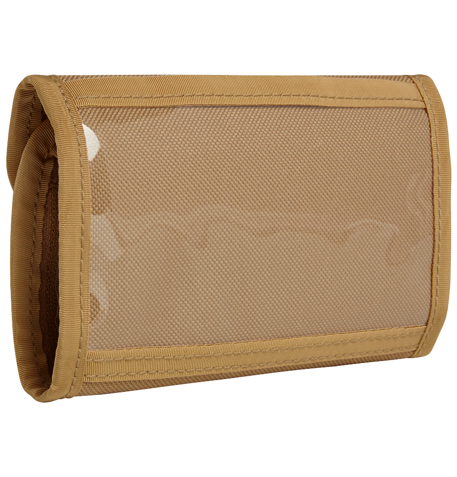 Portefeuille Brandit Two polyester 600D six rangements carte deux fenêtres 9 x 14 x 1 cm